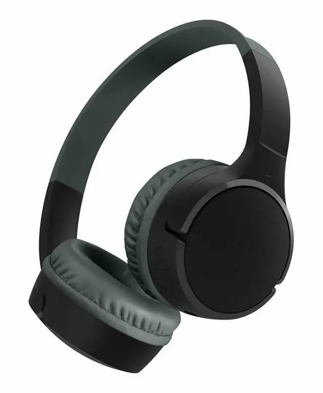 Alt view image 13 of 14 - Belkin AUD002btBKV3 SoundForm Mini Wireless On-Ear Headphones for Kids - Black