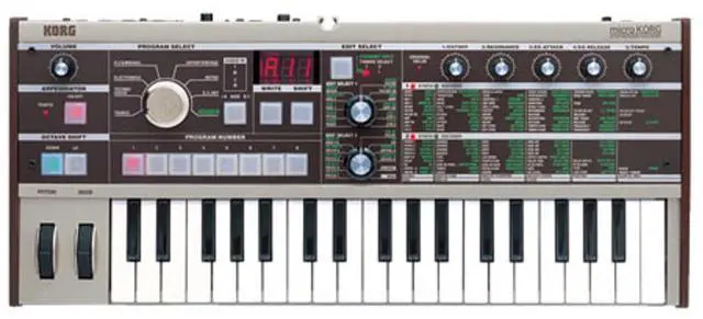 Alt view image 4 of 6 - Korg microKorg 37-Key Analog Modeling Synthesizer/Vocoder