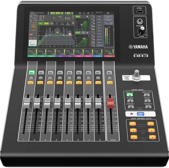 Alt view image 6 of 9 - Professional 22 Ch Ultracompact Digital Mixer