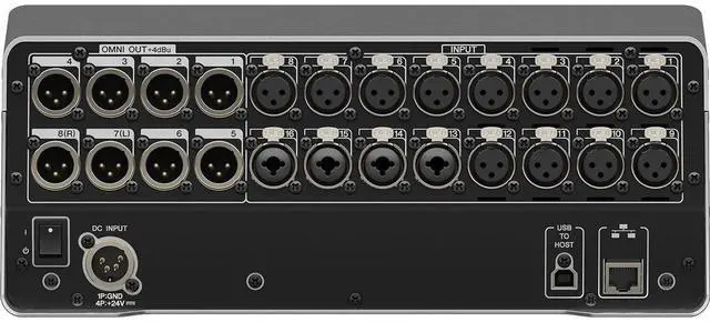 Alt view image 9 of 9 - Professional 22 Ch Ultracompact Digital Mixer