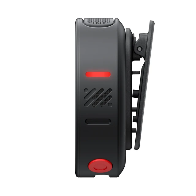 Alt view image 3 of 7 - Insta360 Mic Pro 2.4GHz Clip-On Wireless Lavalier Microphone Transmitter
