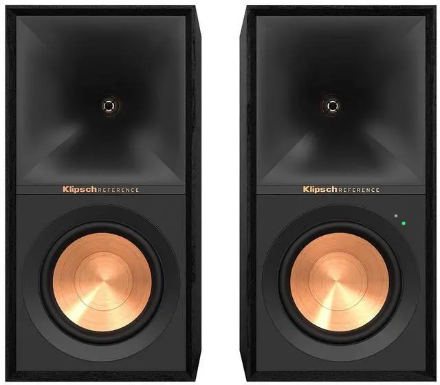 Alt view image 11 of 15 - Klipsch R-50PM Powered Bookshelf Speakers with 5.25" Woofers - Pair (Black)