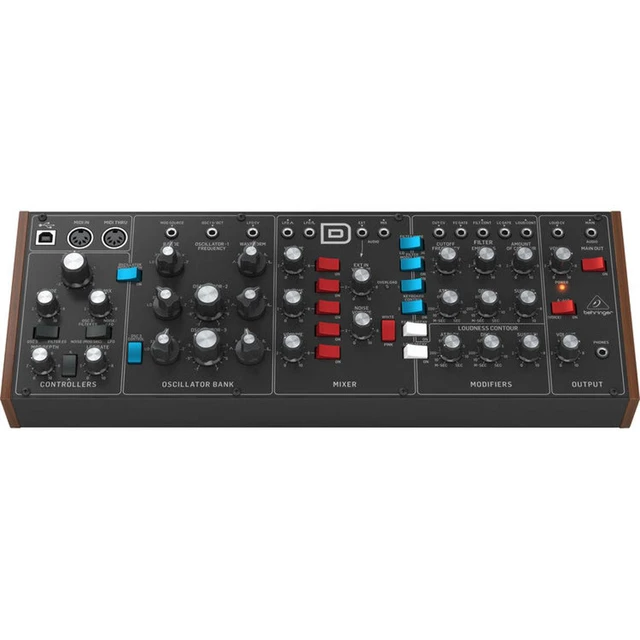 Alt view image 6 of 9 - Behringer Model D Analog Synthesizer