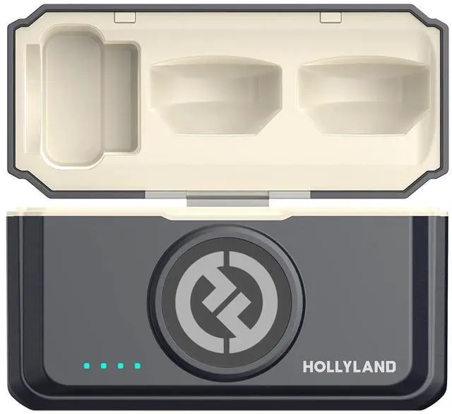 Alt view image 14 of 18 - Hollyland LARK M2 DUO 2-Person Wireless Combo Microphone System (2.4 GHz, Shine Charcoal)