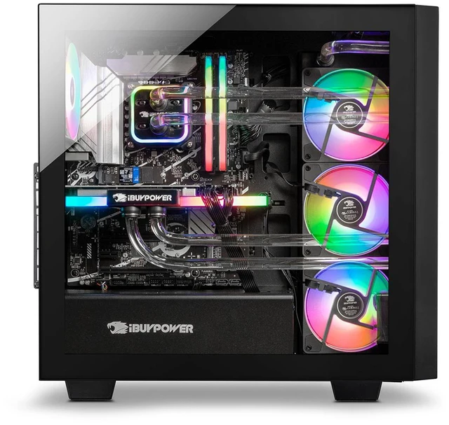 Ibuypower Element Cl iBUYPOWER Element CL Gaming Desktop PC, Intel i7-14700KF, NVIDIA ...