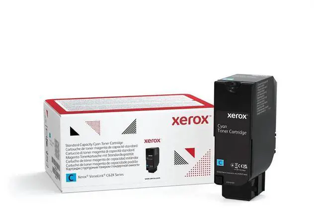 Alt view image 5 of 5 - Xerox Genuine Standard Capacity Toner Cartridge For The VersaLink C625 Cyan (USE & RETURN)