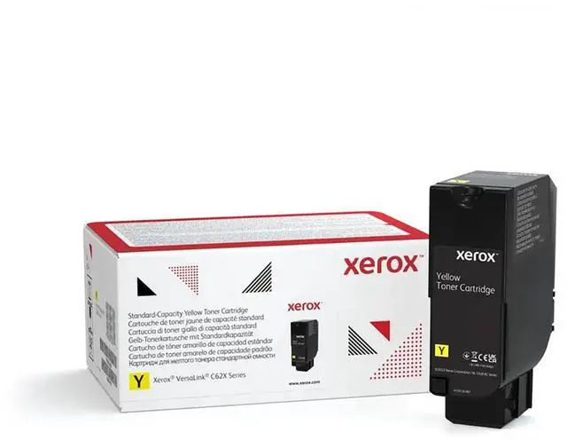 Alt view image 5 of 5 - Xerox Genuine Standard Capacity Toner Cartridge For The VersaLink C625 Yellow (USE & RETURN)