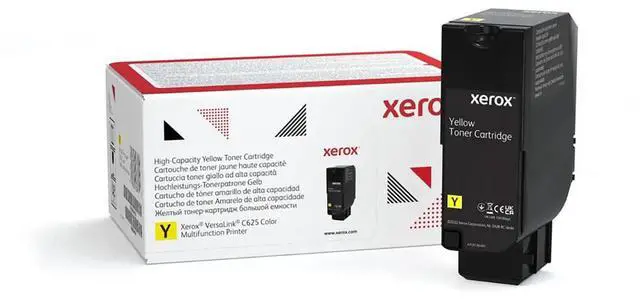 Alt view image 7 of 7 - Xerox Original High Yield Laser Toner Cartridge Yellow 006R04639
