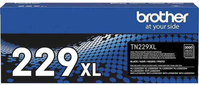Alt view image 18 of 18 - Brother Genuine TN229XLBK High-yield Black Toner Cartridge