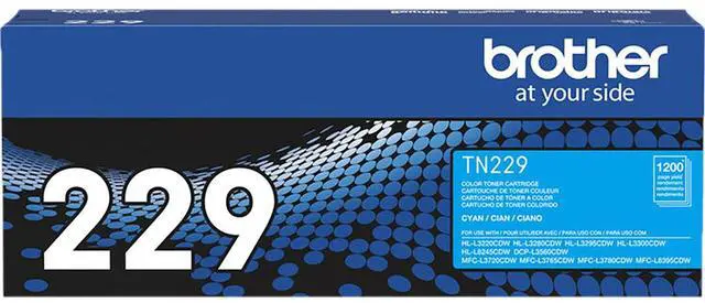 Alt view image 18 of 18 - Brother Genuine TN229C Standard Yield Cyan Toner Cartridge