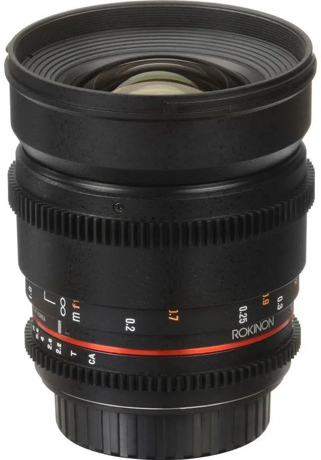 Alt view image 11 of 12 - Rokinon DS16M-NEX 16mm T2.2 Cine Wide Angle Lens for Sony E-Mount Cameras