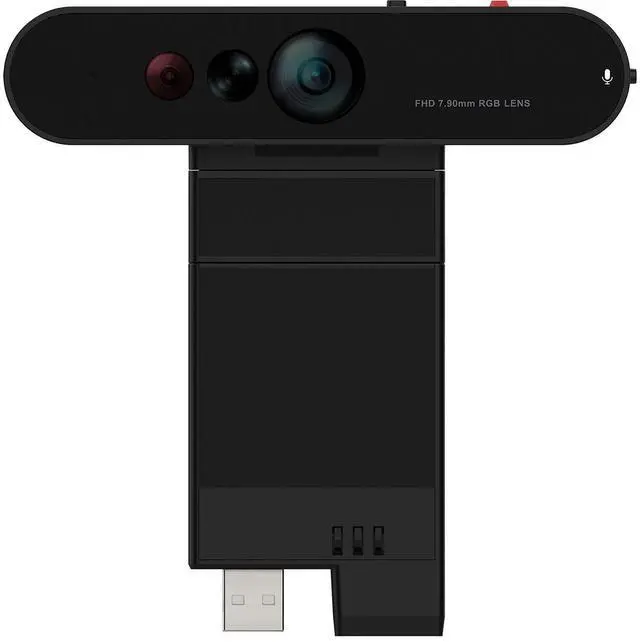 Alt view image 7 of 13 - Lenovo ThinkVision MC60 (S) Monitor Webcam