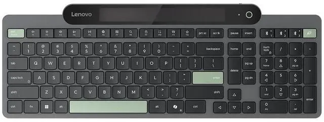 Alt view image 17 of 20 - Lenovo Self-Charging Bluetooth Keyboard - US English