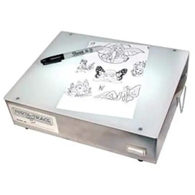 Alt view image 6 of 6 - portatrace 1 porta trace 10121l 10 x 12inches stainless steel frame lightbox with led last up to 50,000 hours