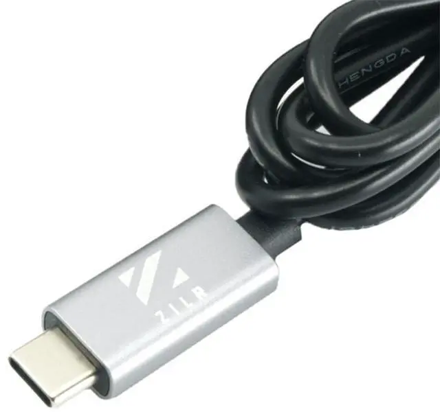 Alt view image 4 of 4 - ZILR USB-C to Panasonic DMW-DCC16 Dummy Battery #ZRUCDB02