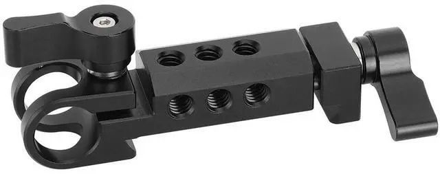 Alt view image 5 of 7 - CAMVATE 15mm Rod Holder to Manfrotto-Type Clamp Mount, Black