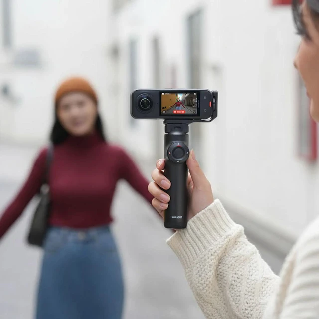 Alt view image 7 of 7 - Insta360 Free Framing Selfie Stick for X5 Action Camera