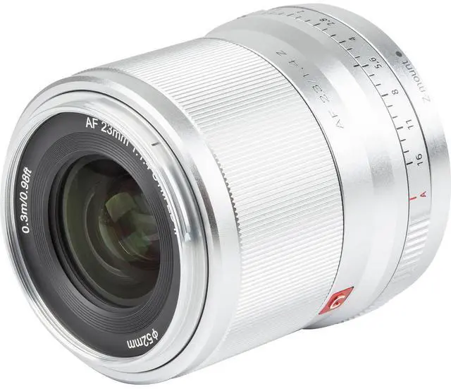 Alt view image 7 of 7 - Viltrox AF 23mm f/1.4 Z Lens for Nikon Z, Silver