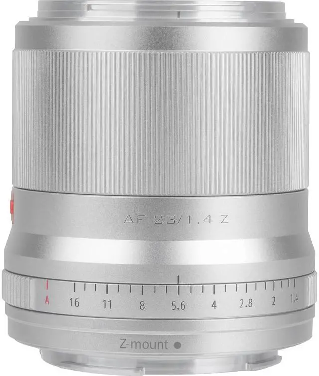 Alt view image 5 of 7 - Viltrox AF 23mm f/1.4 Z Lens for Nikon Z, Silver
