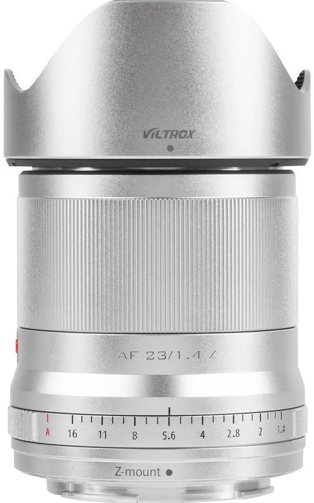 Alt view image 6 of 7 - Viltrox AF 23mm f/1.4 Z Lens for Nikon Z, Silver