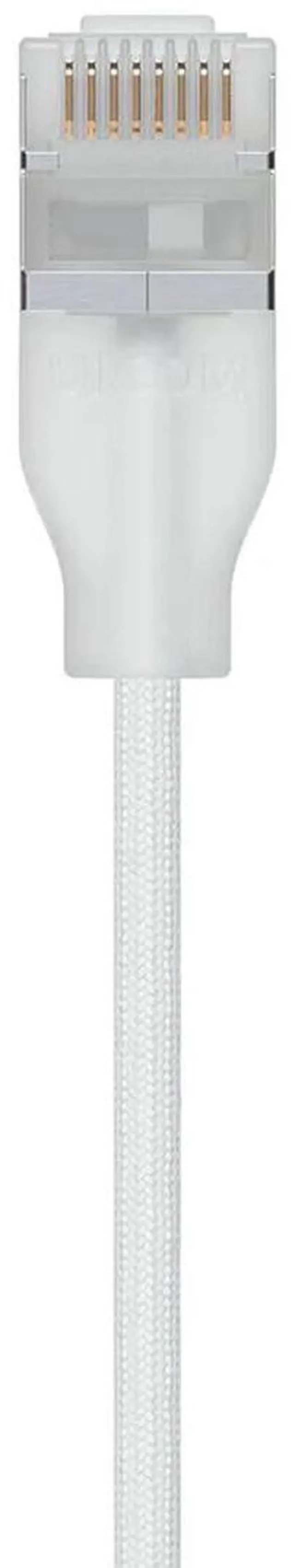 Alt view image 4 of 4 - Ubiquiti Networks 16.4' UniFi Ether lighting Braided Cat6A Premium Patch Cable, White