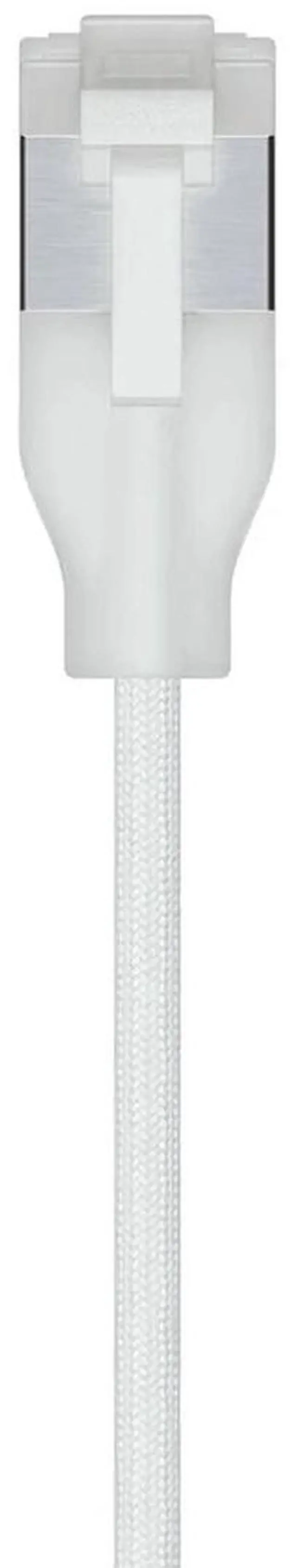 Alt view image 3 of 4 - Ubiquiti Networks 16.4' UniFi Ether lighting Braided Cat6A Premium Patch Cable, White