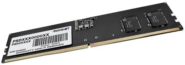 Alt view image 4 of 5 - Patriot Signature Premium Series 8GB DDR5 5600MHz 288-Pin Non-ECC CL46 UDIMM Memory Module
