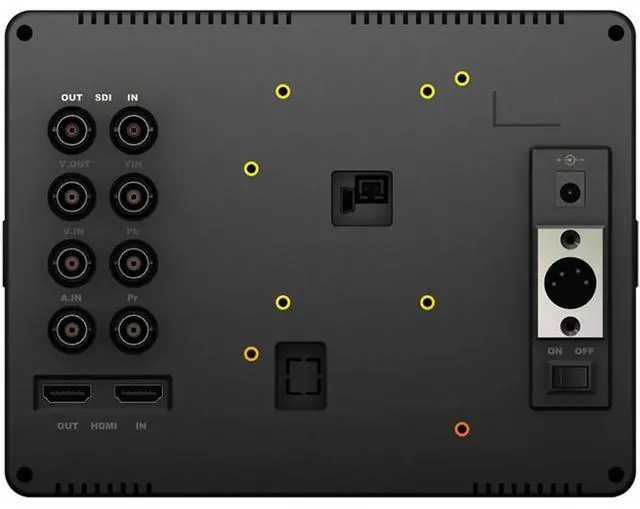 Alt view image 8 of 11 - Lilliput 7" 665 665GL-70NP/H/Y 800:1 HDMI in On Camera Field Monitor+LP-E6 Adapter YPbPr AV HDMI input with hot shoe mount+mini Hdmi Cable by VIVITEQ INC