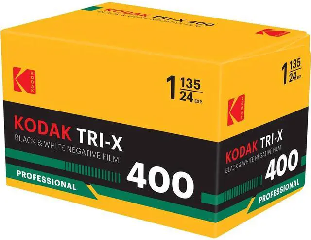 Alt view image 3 of 5 - Kodak Professional Tri-X 400 B&W 135 Negative Roll Film,24 Exp., Retro Packaging