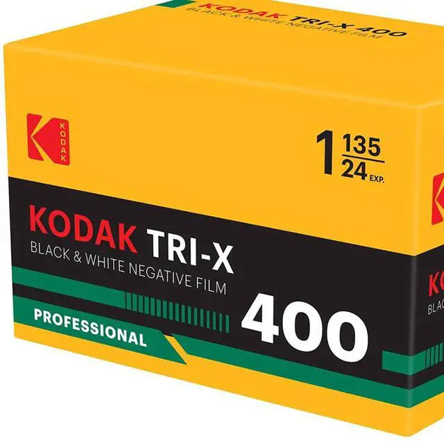 Alt view image 4 of 5 - Kodak Professional Tri-X 400 B&W 135 Negative Roll Film,24 Exp., Retro Packaging