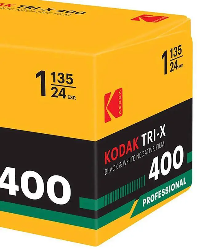 Alt view image 5 of 5 - Kodak Professional Tri-X 400 B&W 135 Negative Roll Film,24 Exp., Retro Packaging