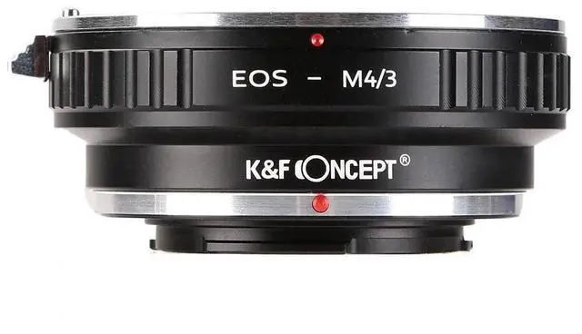 Alt view image 5 of 7 - K&F Concept High Precision Lens Adapter, Cooper Mount, EOS-M4/3 II