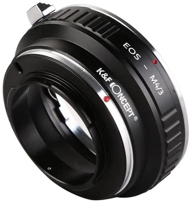 Alt view image 6 of 7 - K&F Concept High Precision Lens Adapter, Cooper Mount, EOS-M4/3 II