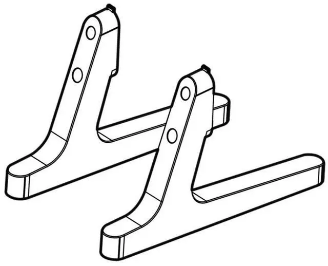 Alt view image 4 of 4 - LG Stand for 43/49/55/65" UH7F Series Displays