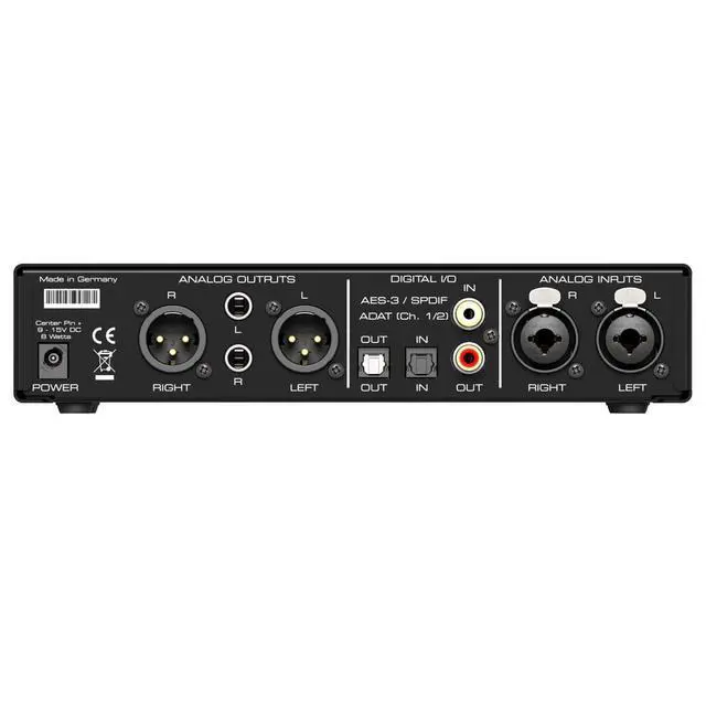 Alt view image 3 of 3 - RME ADI-2 FS 9.5" 1RU High-Precision 192kHz 2-Channel AD/DA Converter