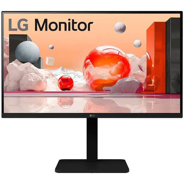 Alt view image 11 of 11 - LG 27BA450-B 27" Class Full HD LCD Monitor - 16:9 - Matte Black - 27" Viewable - In-plane Switching (IPS) Technology - 1920 x 1080 - 16.7 Million Colors - 250 Nit - 5 ms - Speakers - HDMI -