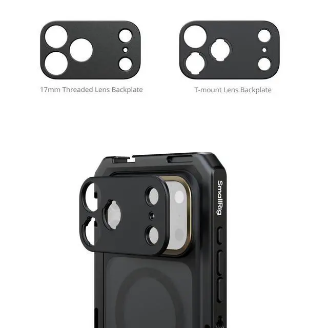 Alt view image 4 of 7 - SmallRig Mobile Video Cage for iPhone 17 Pro Max, Flagship Edition