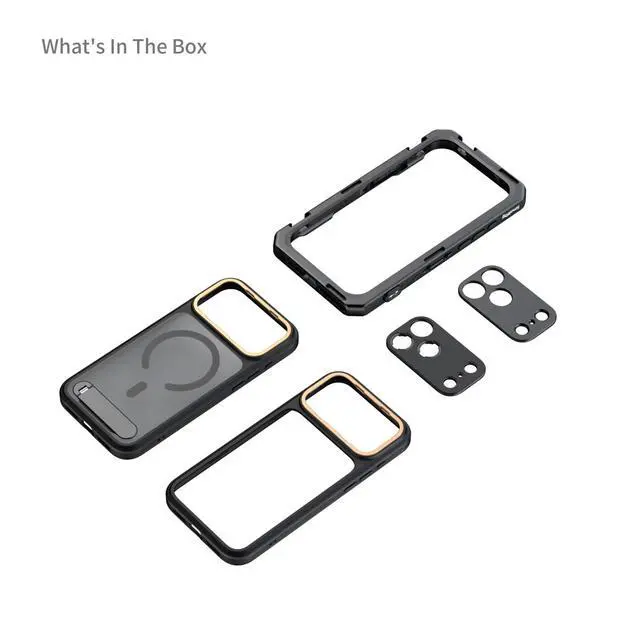 Alt view image 7 of 7 - SmallRig Mobile Video Cage for iPhone 17 Pro Max, Flagship Edition