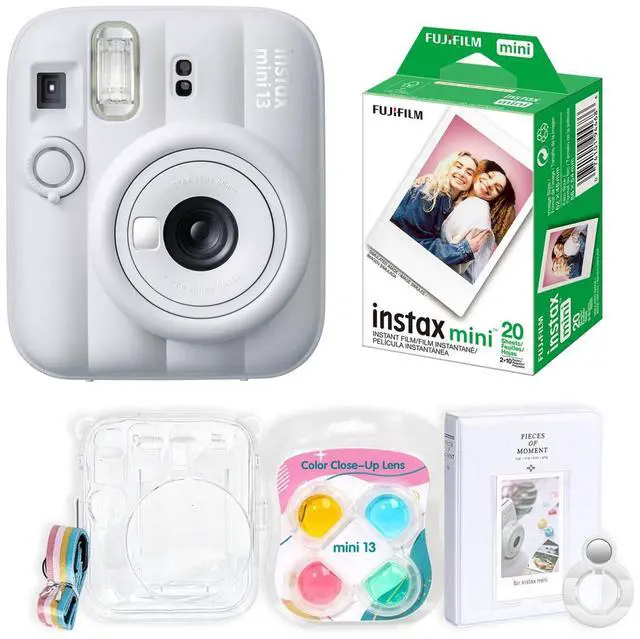 Main image of Fujifilm Instax Mini 13 Instant Film Camera White with Film and Acc