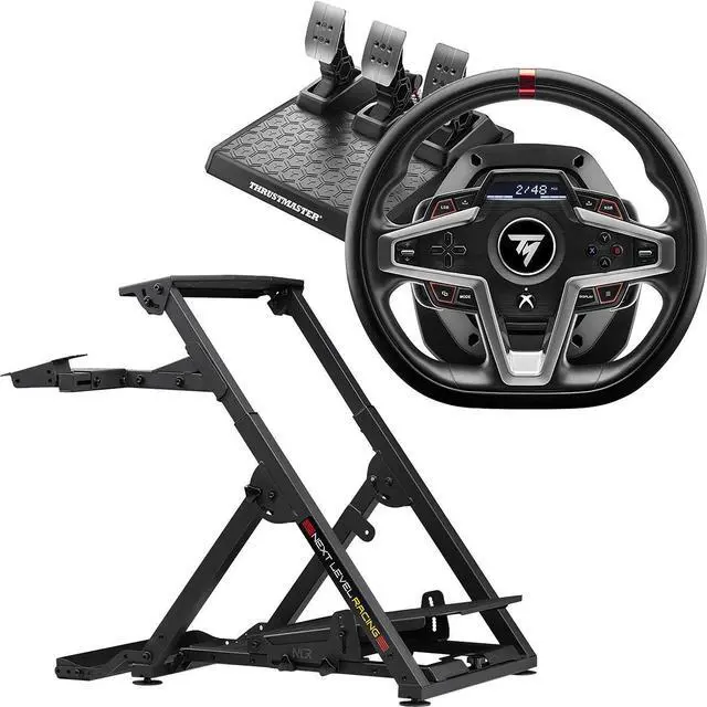 Main image of Next Level Racing Wheel Stand 2.0, Bundle with T248 Racing Wheel and T3PM Pedals