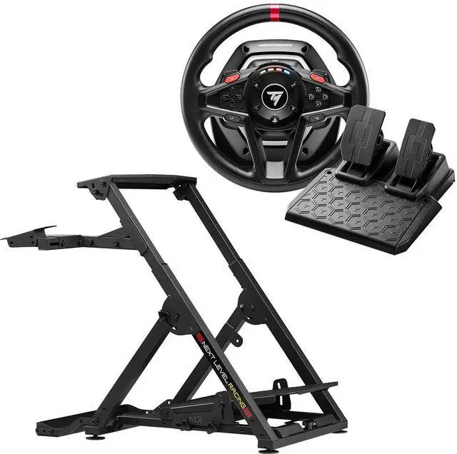 Main image of Next Level Racing Wheel Stand 2.0, Bundle with T128 Racing Wheel and Pedal Set