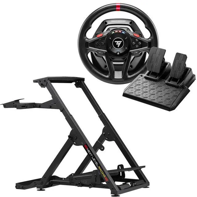 Alt view image 4 of 6 - Next Level Racing Wheel Stand 2.0, Bundle with T128 Racing Wheel and Pedal Set