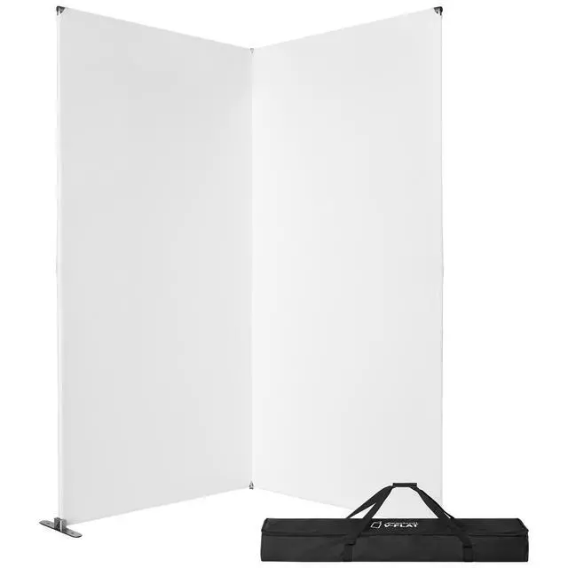 Main image of Westcott V-Flat Fabric with Frame, White