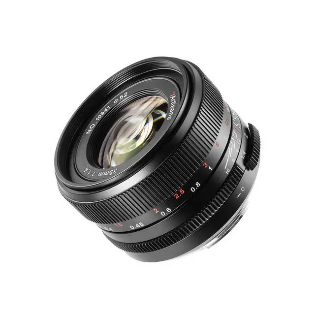 Alt view image 4 of 7 - 7artisans 35mm F1.4 Mark III Full Frame Lens for Canon EOS-R Mount, Black