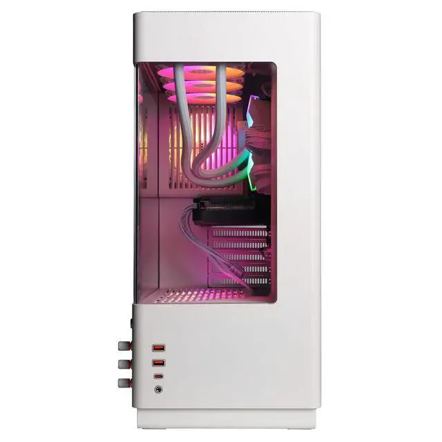 Alt view image 2 of 7 - CyberPowerPC Gamer Supreme,R7 9850X3D, 32GB, 1TB SSD,RTX 5060 Ti, W11H, White