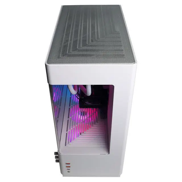 Alt view image 3 of 7 - CyberPowerPC Gamer Supreme,R7 9850X3D, 32GB, 1TB SSD,RTX 5060 Ti, W11H, White