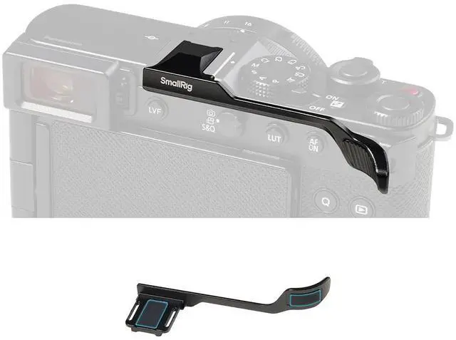 Alt view image 2 of 3 - SmallRig Thumb Grip for Panasonic LUMIX L10 Camera, Black