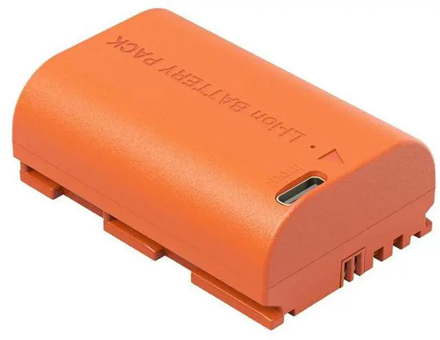 Main image of SmallRig LP-E6NH 17.28Wh 7.2V 2400mAh USB-C Rechargeable Lithium-ion Battery for Canon Cameras, Orange