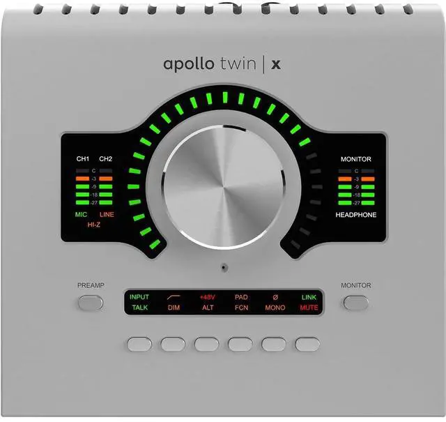Alt view image 5 of 5 - Universal Audio Apollo Twin X DUO Gen 2 Thunderbolt 3 Audio Interface with Studio+ Plug-Ins