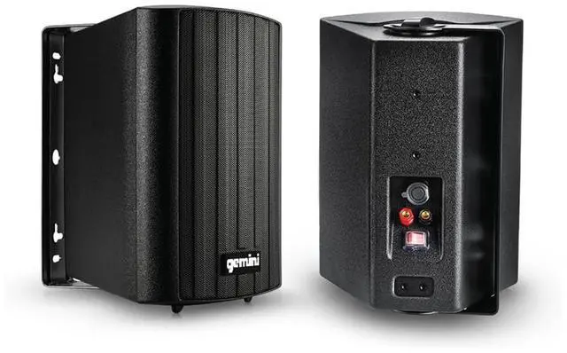 Main image of Gemini GHSI-W650BT-PR-BLK 6.5" Waterproof Mountable Outdoor Bluetooth Speakers, Pair